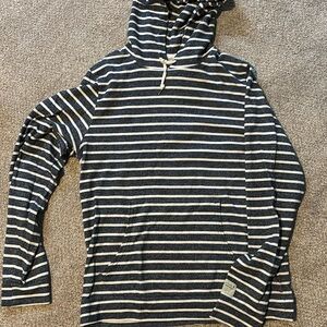 Obey Propaganda striped sweatshirt. Size L